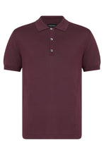 Load image into Gallery viewer, Knit polo with short sleeves
