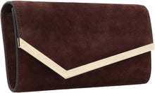 Load image into Gallery viewer, Emmie Suede clutch
