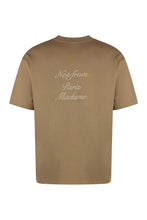 Load image into Gallery viewer, Slogan Calligraphie cotton crew-neck T-shirt

