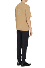 Load image into Gallery viewer, Slogan Calligraphie cotton crew-neck T-shirt
