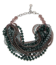 Load image into Gallery viewer, Multifilament necklace with beads
