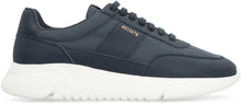 Load image into Gallery viewer, Genesis Vintage Runner leather and fabric low-top sneakers
