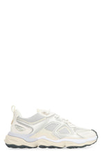 Load image into Gallery viewer, Satellite leather and fabric low-top sneakers
