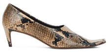 Load image into Gallery viewer, Python-heeled shoe
