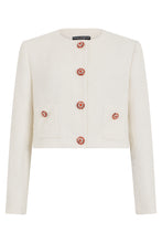Load image into Gallery viewer, Jacket with precious buttons
