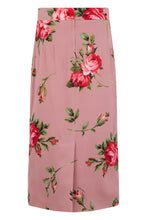 Load image into Gallery viewer, Straight skirt with floral print
