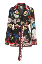 Load image into Gallery viewer, Printed silk pajama blouse
