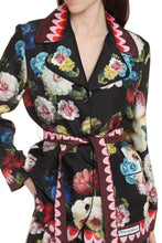 Load image into Gallery viewer, Printed silk pajama blouse
