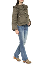 Load image into Gallery viewer, Padded cropped jacket
