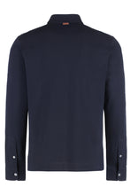 Load image into Gallery viewer, Long sleeve cotton polo shirt
