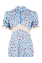 Load image into Gallery viewer, Mini dress in silk and cotton blend
