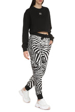 Load image into Gallery viewer, Cotton crew-neck sweatshirt with logo
