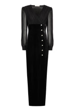 Load image into Gallery viewer, Long velvet dress
