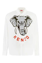 Load image into Gallery viewer, Cotton shirt with logo print
