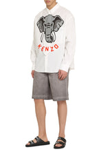 Load image into Gallery viewer, Cotton shirt with logo print

