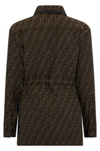 Load image into Gallery viewer, Jacket in blended cotton monogram
