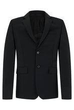 Load image into Gallery viewer, Single-breasted blazer in wool and mohair

