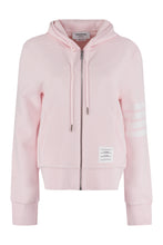 Load image into Gallery viewer, Cotton full-zip sweatshirt

