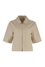 Load image into Gallery viewer, Cotton-linen blend jacket
