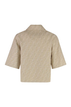 Load image into Gallery viewer, Cotton-linen blend jacket
