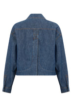 Load image into Gallery viewer, Denim jacket made of cotton
