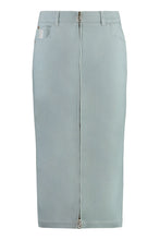 Load image into Gallery viewer, Cotton midi skirt
