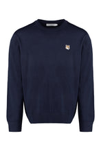 Load image into Gallery viewer, Crew-neck wool sweater
