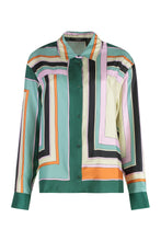 Load image into Gallery viewer, Formia printed silk shirt
