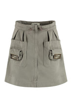 Load image into Gallery viewer, Cotton mini-skirt
