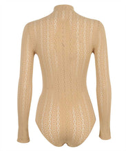 Load image into Gallery viewer, Crochet knit bodysuit
