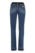 Load image into Gallery viewer, High-rise straight cropped jeans
