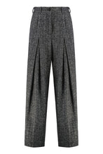 Load image into Gallery viewer, Wool wide-leg trousers
