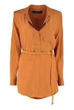 Load image into Gallery viewer, Silk shirtdress
