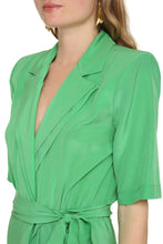Load image into Gallery viewer, Silk wrap-dress
