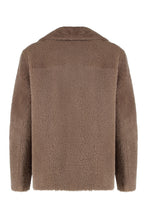 Load image into Gallery viewer, Futura double-breasted peacoat
