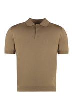 Load image into Gallery viewer, Knitted wool polo shirt
