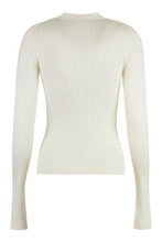 Load image into Gallery viewer, Knitted wool-blend top
