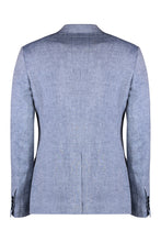 Load image into Gallery viewer, Double-breasted linen jacket
