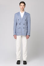 Load image into Gallery viewer, Double-breasted linen jacket

