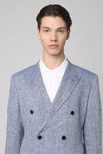 Load image into Gallery viewer, Double-breasted linen jacket
