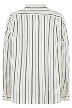 Load image into Gallery viewer, Striped black and white shirt versatile
