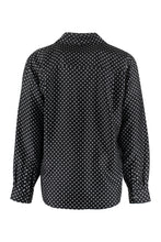 Load image into Gallery viewer, Polka dot silk shirt
