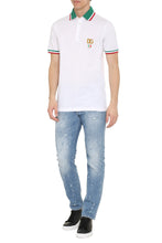 Load image into Gallery viewer, Cotton-piqué polo shirt
