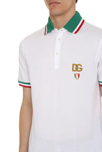 Load image into Gallery viewer, Cotton-piqué polo shirt
