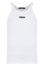 Load image into Gallery viewer, Ribbed tank top with logo
