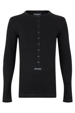 Load image into Gallery viewer, Henley shirt with buttons
