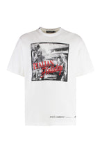 Load image into Gallery viewer, Cotton crew-neck T-shirt
