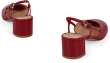 Load image into Gallery viewer, Leather slingback pumps

