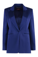 Load image into Gallery viewer, Galazia satin blazer
