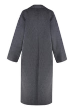 Load image into Gallery viewer, Galosce single-breasted long coat
